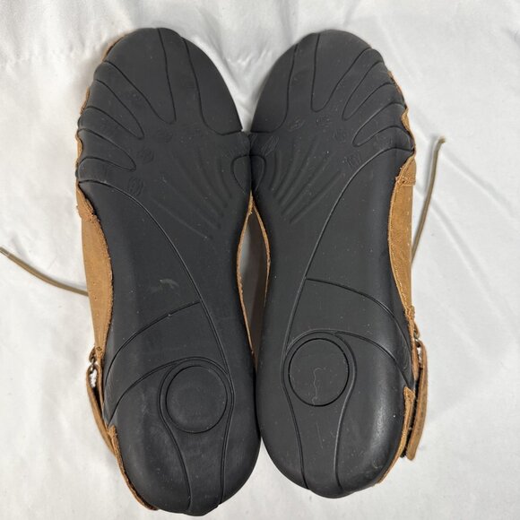 LDECK Suede High Top Shoes Mens Size 41, US 8 Tan Excellent Used Condition - Picture 9 of 10